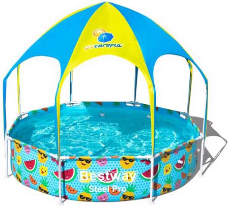 Bestway bazén pre deti 56432 Splash-in-Shade 244 x 51 cm